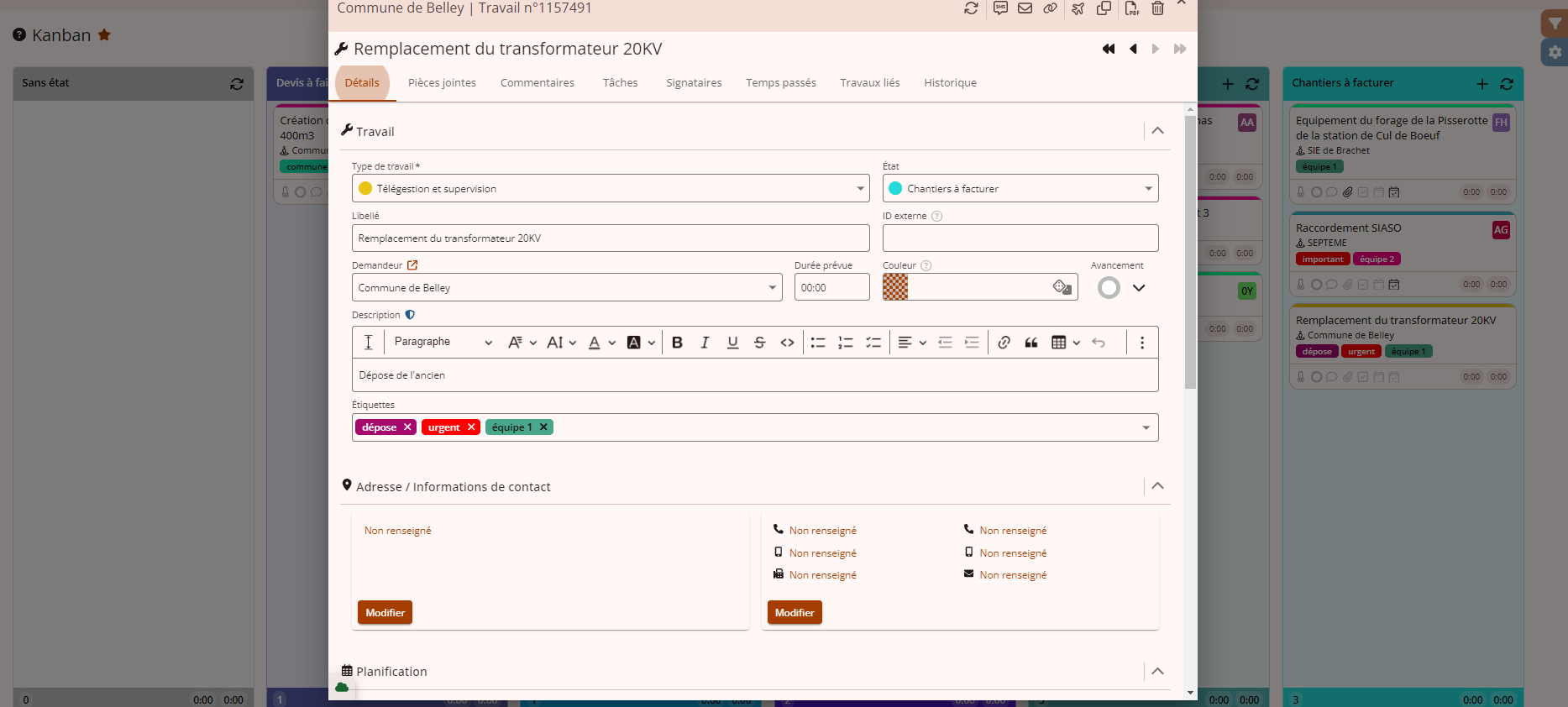 logiciel de suivi de chantier novatime